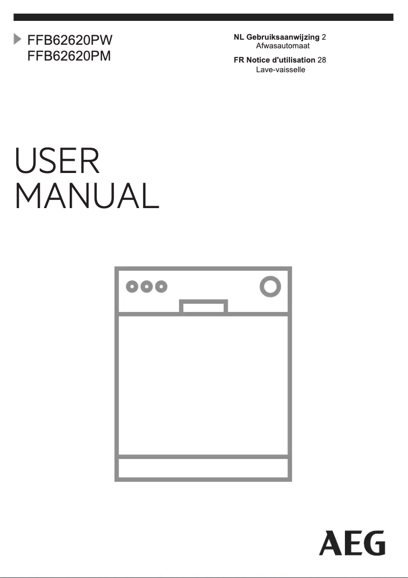 Image de la première page du manuel de l'appareil FFB62620PW