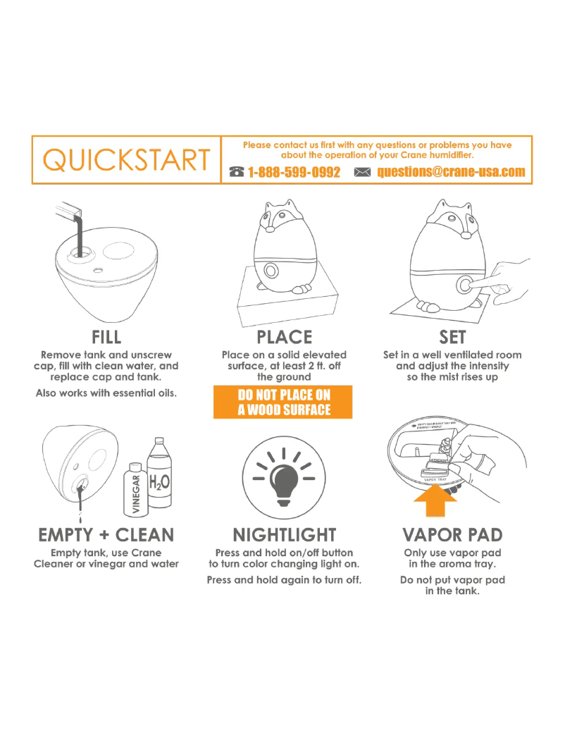 Page 1 de la notice Manuel utilisateur Crane EE-8257