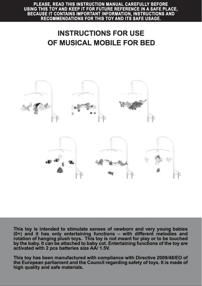 Page 1 de la notice Manuel utilisateur Chipolino Ponies