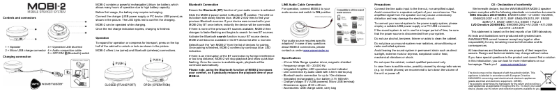 Page n°1 - Manuel utilisateur Wavemaster MOBI-2