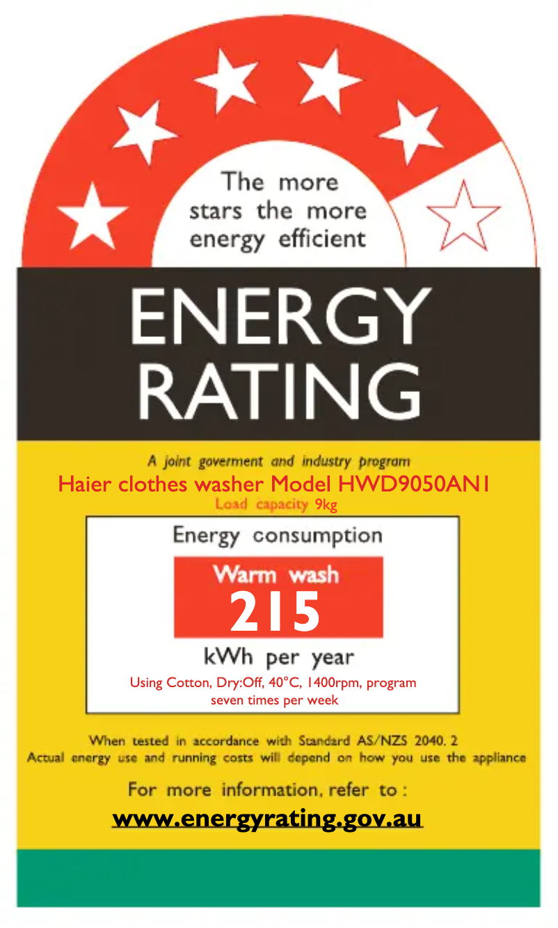 Image de la première page du manuel de l'appareil HWD9050AN1