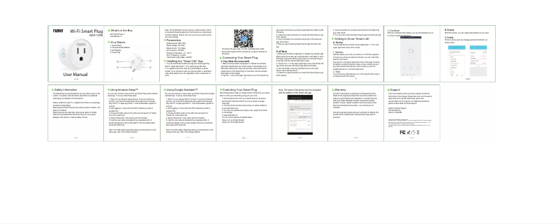 Página 1 del manual Manual de instrucciones Naxa NSH-1000