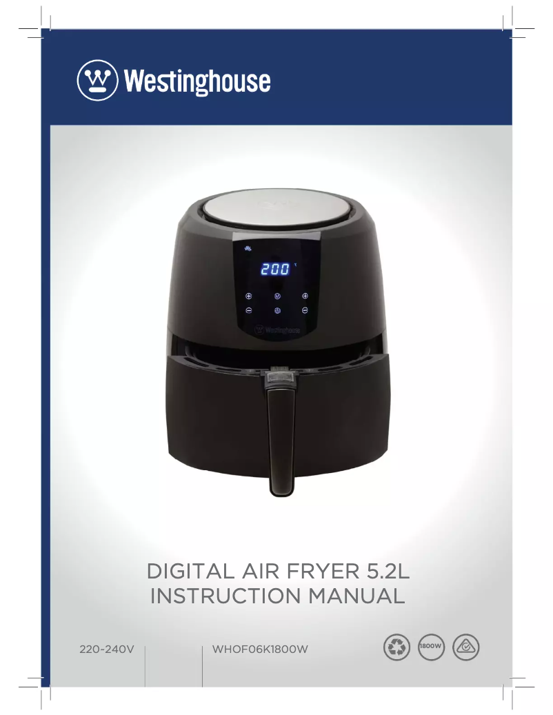 Image de la première page du manuel de l'appareil WHOF06K