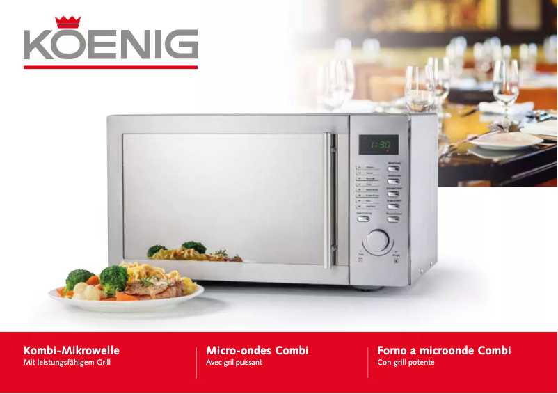 Page 1 de la notice Manuel utilisateur Koenig B01104