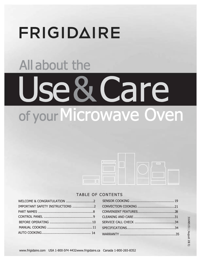 Image de la première page du manuel de l'appareil FPBM3077RF