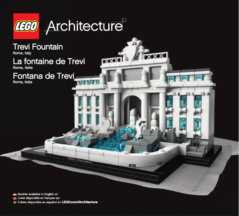 Page n°1 - Manuel utilisateur Lego Architecture 21020