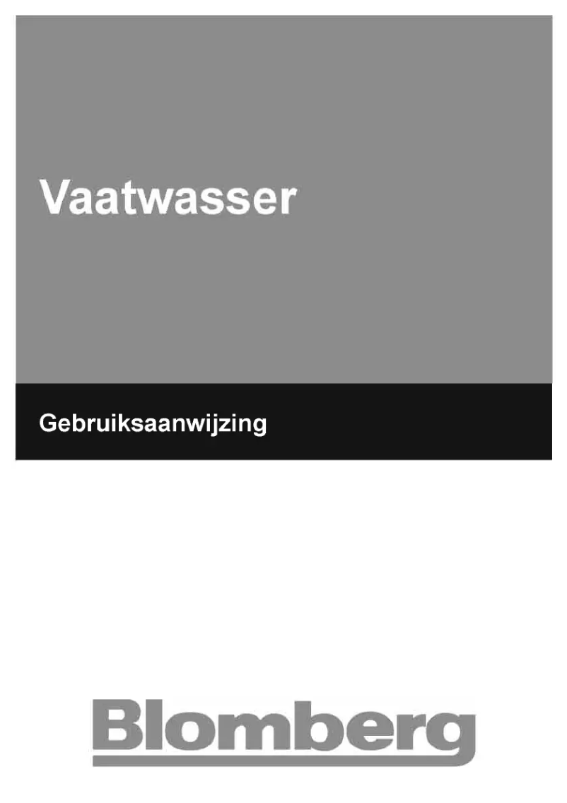 Page n°1 - Manuel utilisateur Blomberg GSN 1380