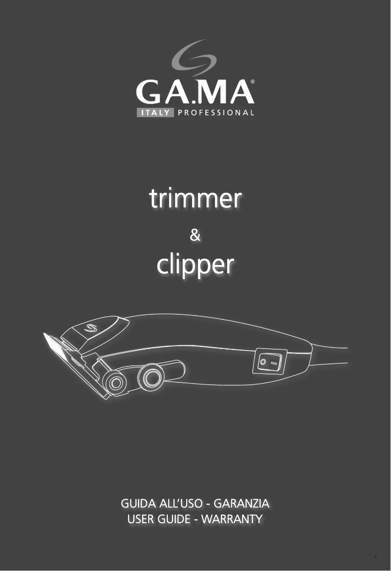 Page 1 de la notice Manuel utilisateur GA.MA GC545