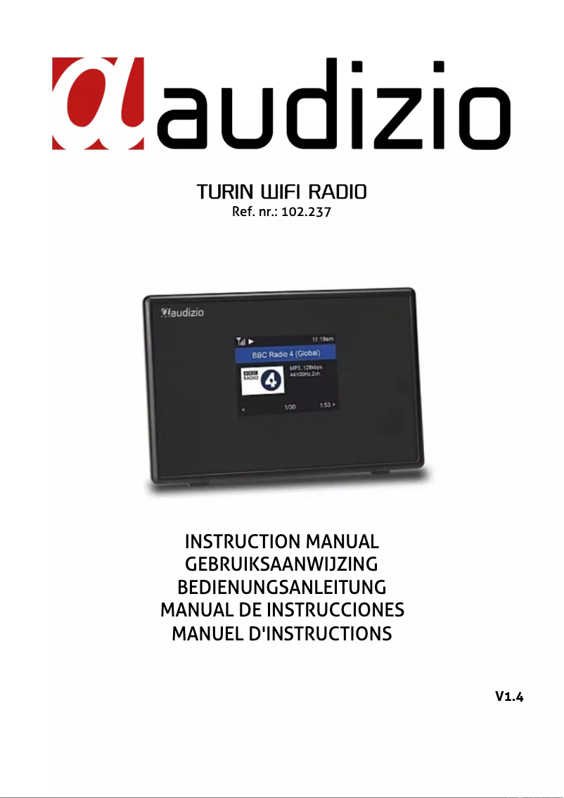 Page n°1 - Manuel utilisateur Audizio Turin