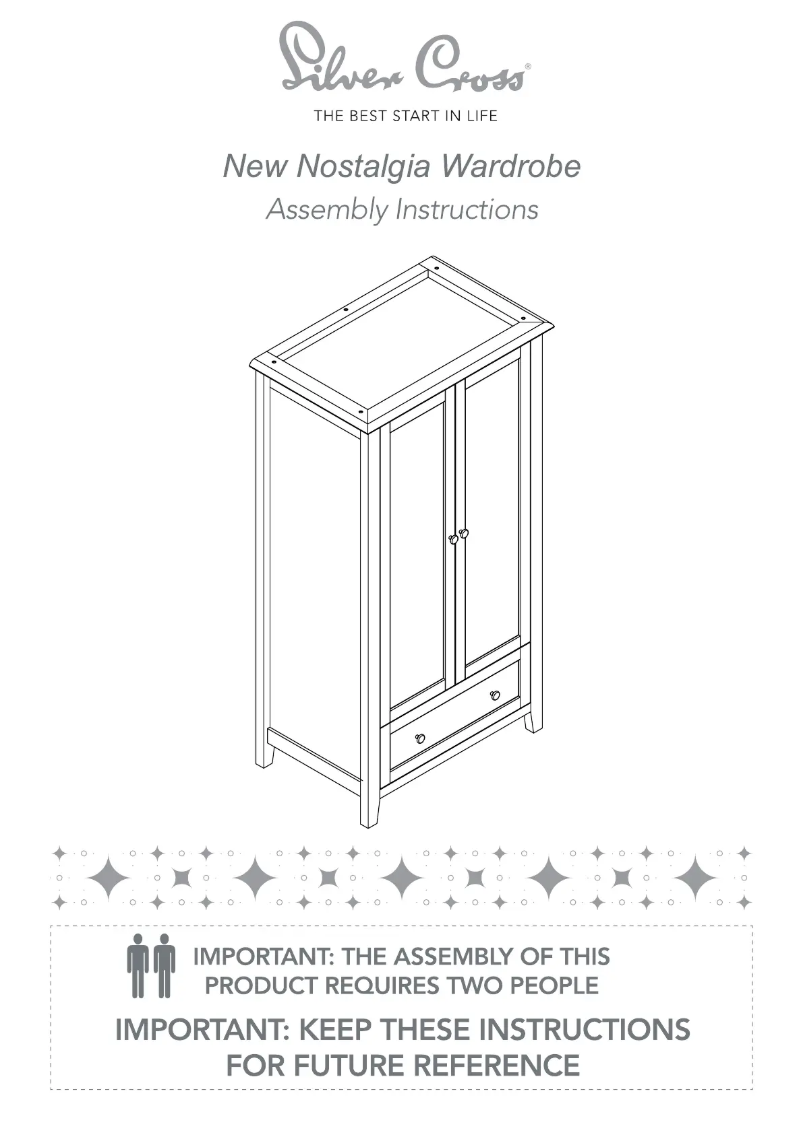 Image de la première page du manuel de l'appareil Nostalgia Wardrobe