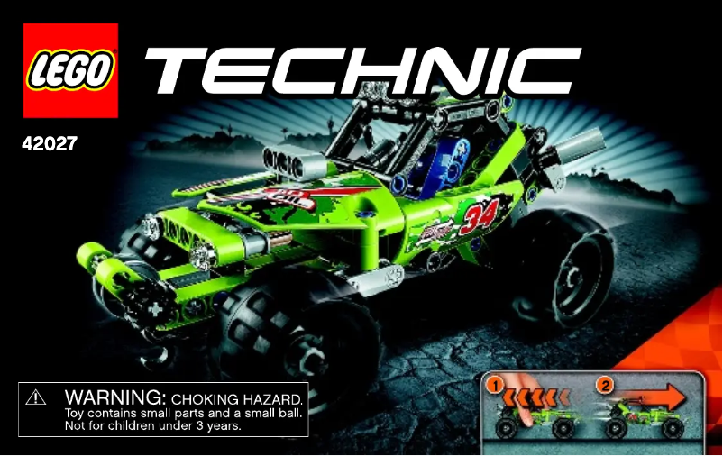 Page n°1 - Manuel utilisateur Lego Technic 42027