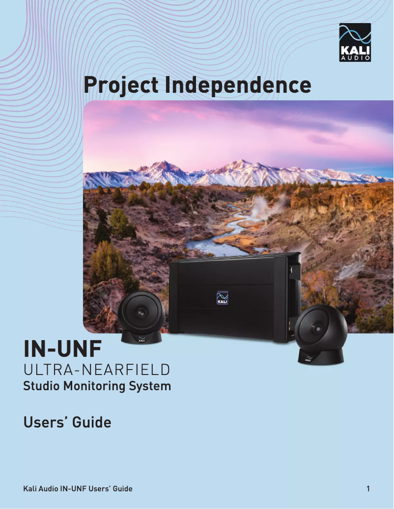 Image de la première page du manuel de l'appareil IN-UNF
