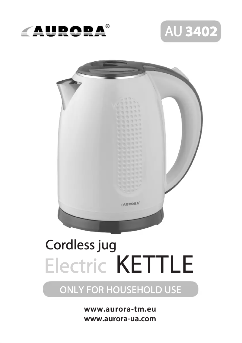Page 1 de la notice Manuel utilisateur Aurora AU 3402