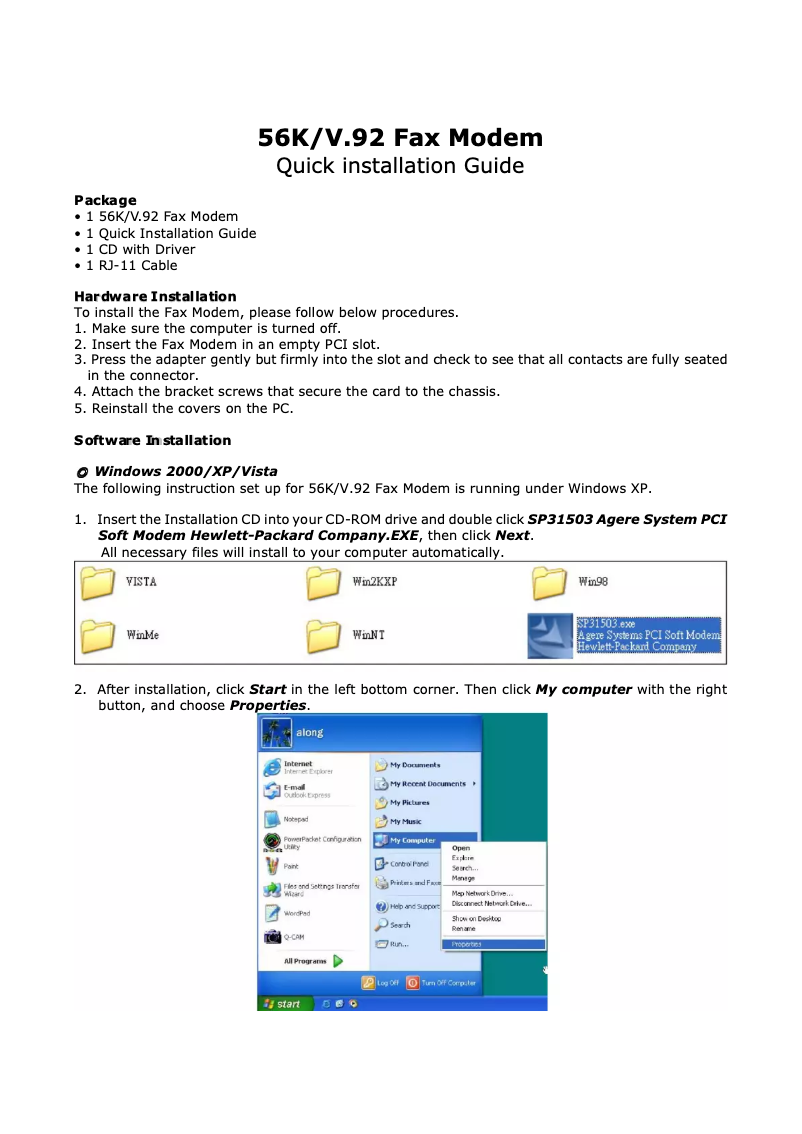 Página 1 del manual Manual de usuario Zonet ZFM5621LT