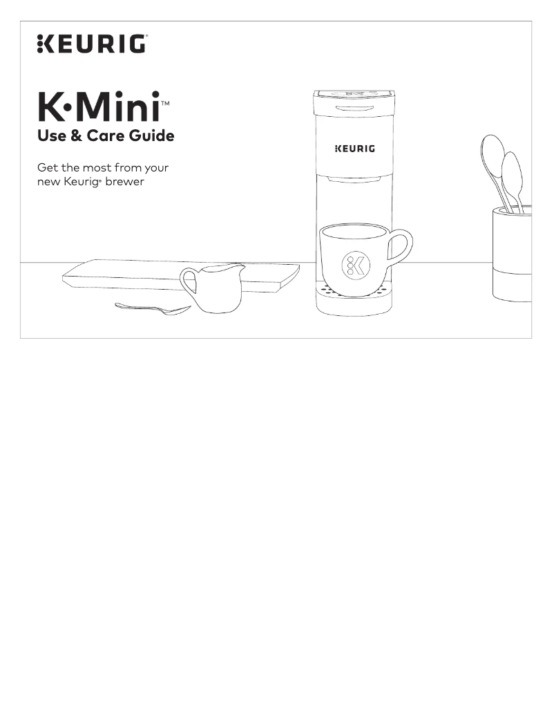 Page n°1 - Manuel utilisateur Keurig K•Mini
