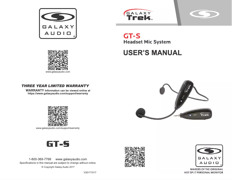 Page 1 de la notice Manuel utilisateur Galaxy Audio Trek GT-SX