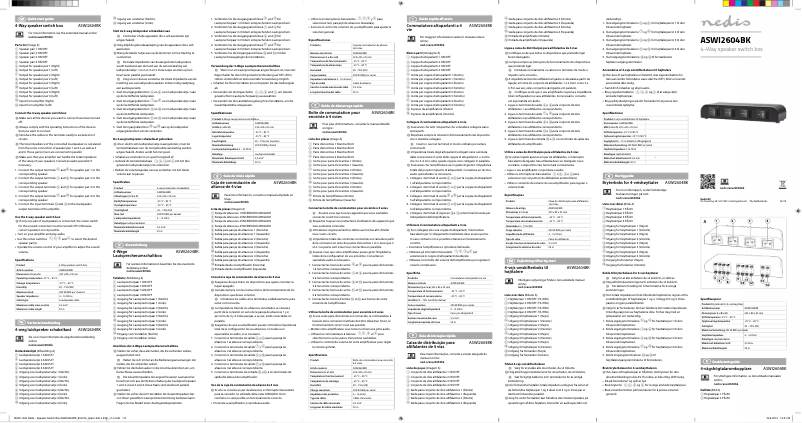 Image de la première page du manuel de l'appareil ASWI2604BK