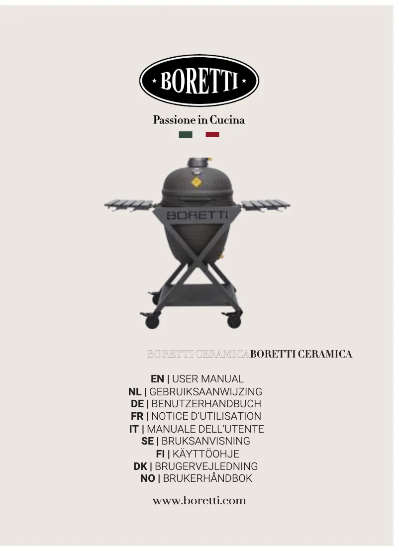 Image de la première page du manuel de l'appareil Ceramica