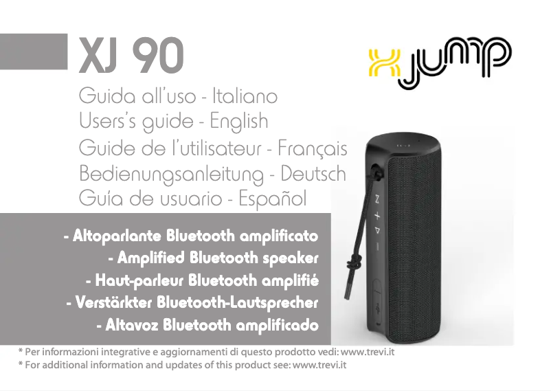 Page n°1 - Manuel utilisateur X JUMP XJ 90