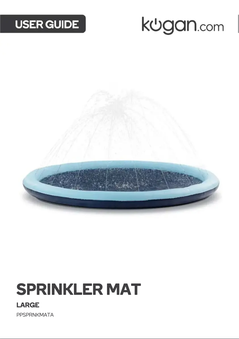 Page 1 de la notice Manuel utilisateur Kogan PPSPRNKMATA