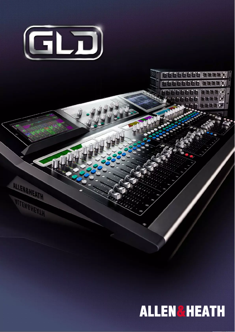 Page n°1 - Brochure Allen & Heath GLD-112