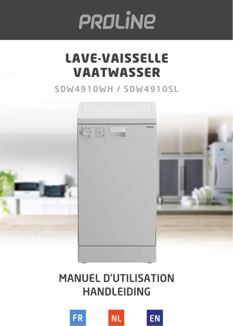 Image de la première page du manuel de l'appareil SDW4910SL