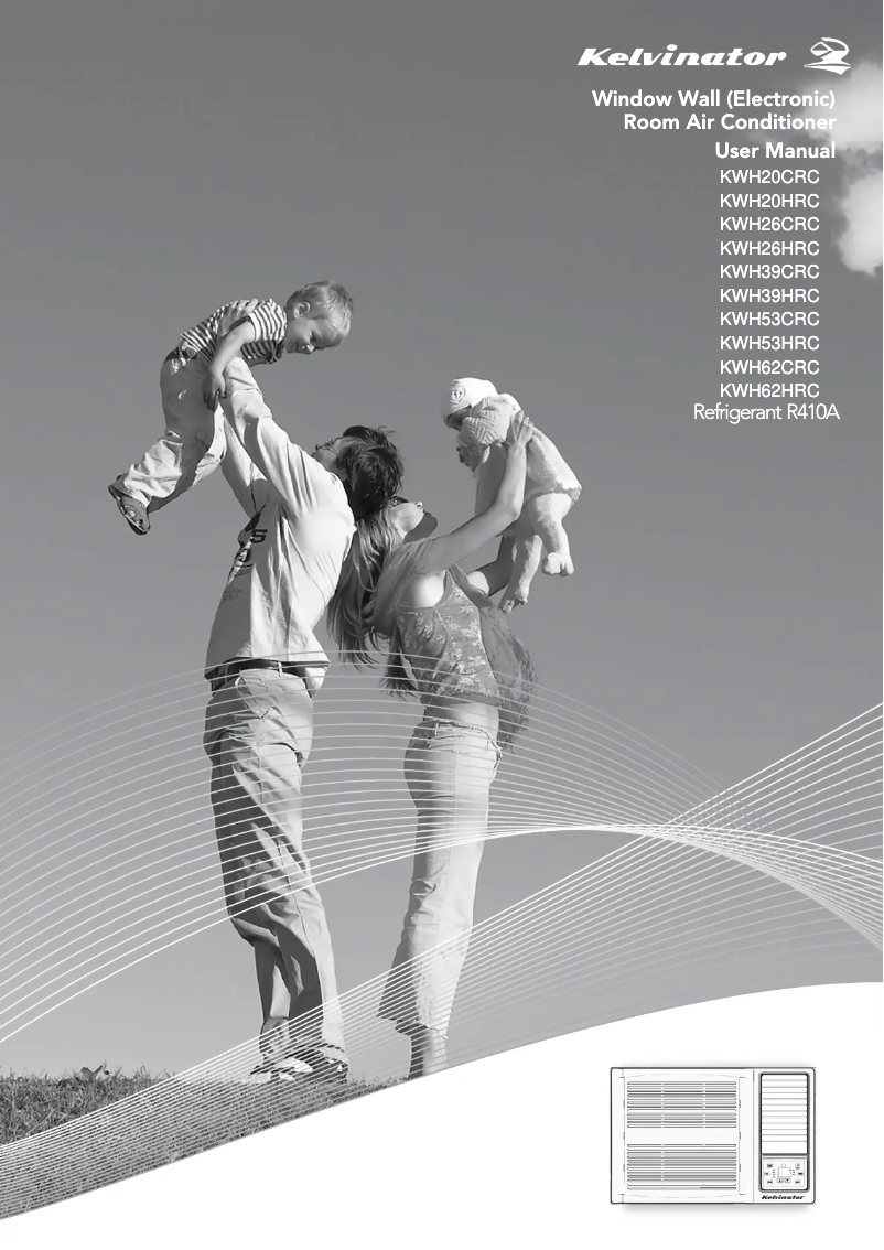 Página 1 del manual Manual de usuario Kelvinator KWH62CRC