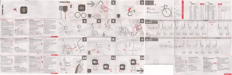 Image de la première page du manuel de l'appareil RD3