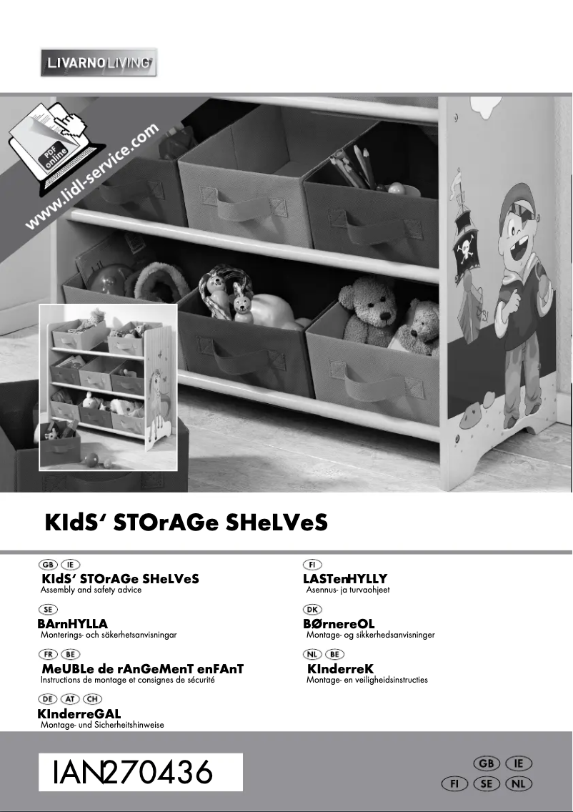 Image de la première page du manuel de l'appareil IAN 270436