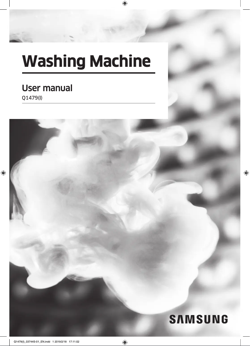 Image de la première page du manuel de l'appareil Q1479IUU/HC