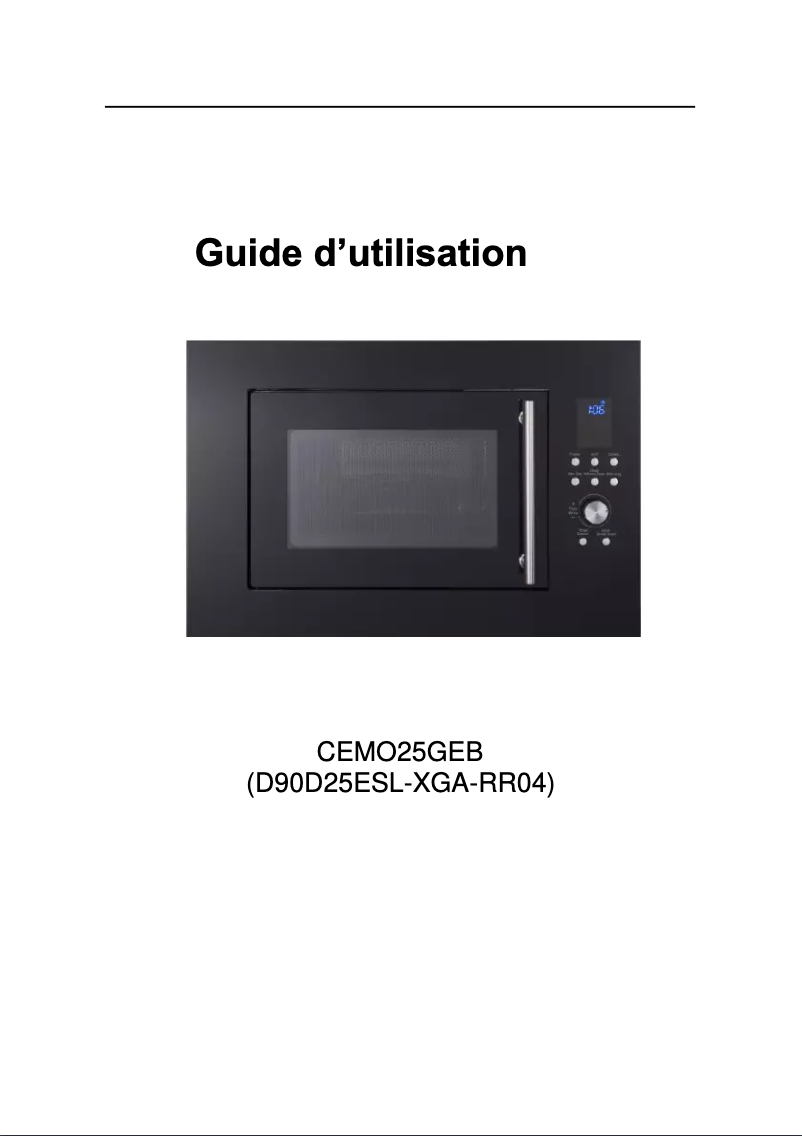 Imagen de la primera página del manual del dispositivo CEMO25GEB