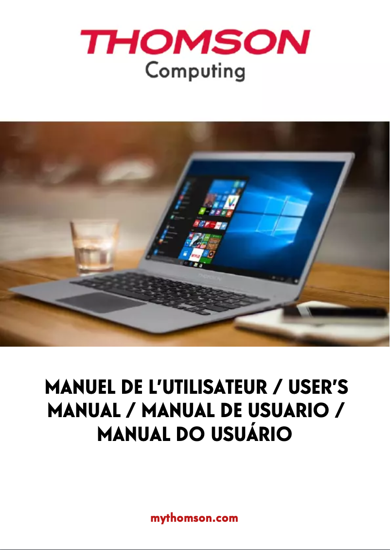 Page n°1 - Manuel utilisateur Thomson Hero 13