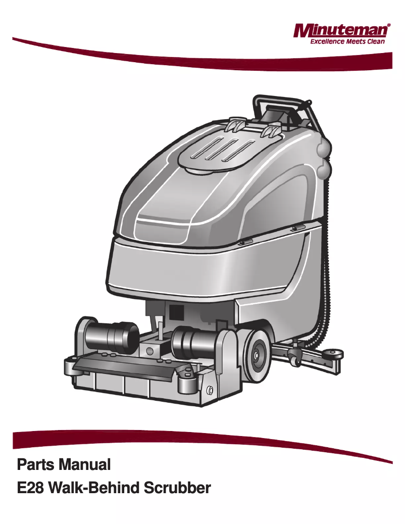 Page 1 de la notice Manuel utilisateur Minuteman E28