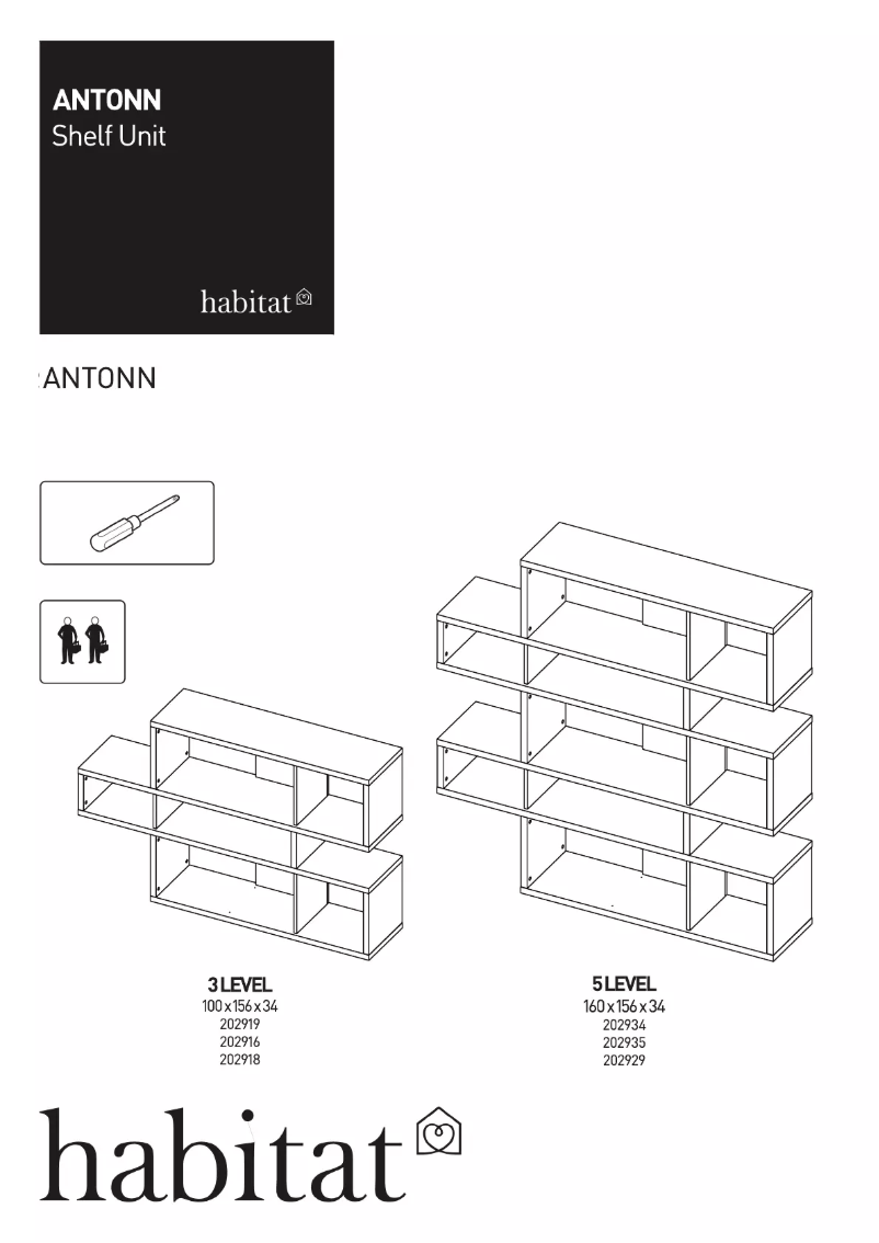 Page 1 de la notice Manuel utilisateur Habitat Antonn