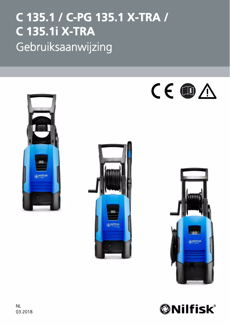 Página 1 del manual Manual de usuario Nilfisk C 135.1-8 HOME