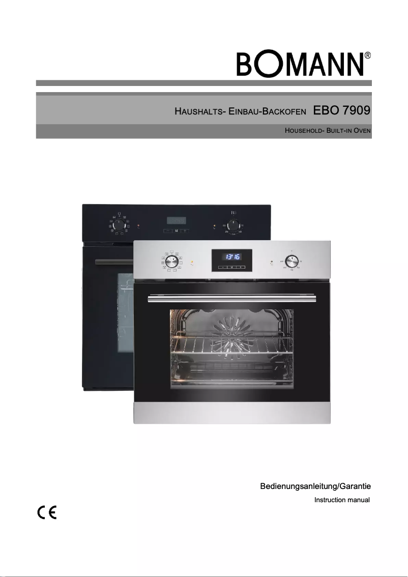 Image de la première page du manuel de l'appareil EBO 7909