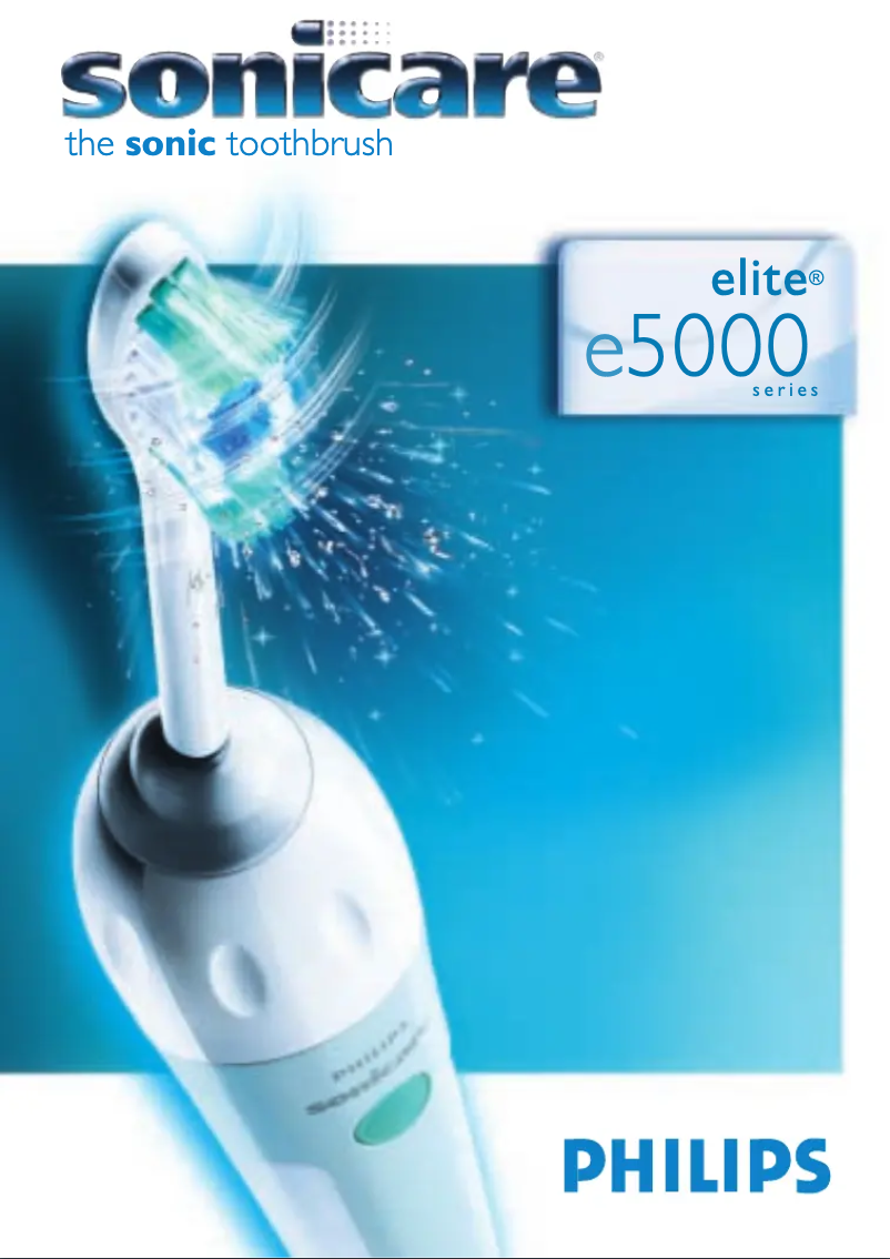 Page 1 de la notice Manuel utilisateur Philips Sonicare HX5451
