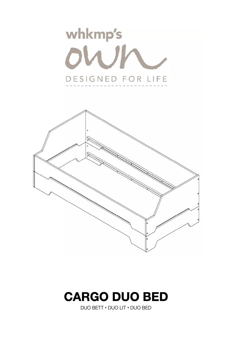 Image de la première page du manuel de l'appareil Cargo Duo