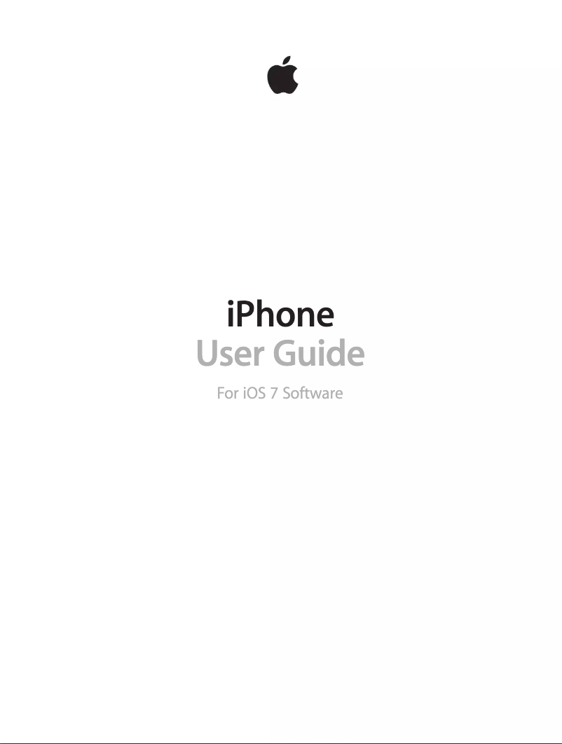 Page n°1 - Manuel utilisateur Apple iPhone 7