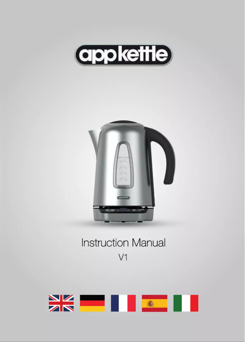 Página 1 del manual Manual de usuario Appkettle AK000001