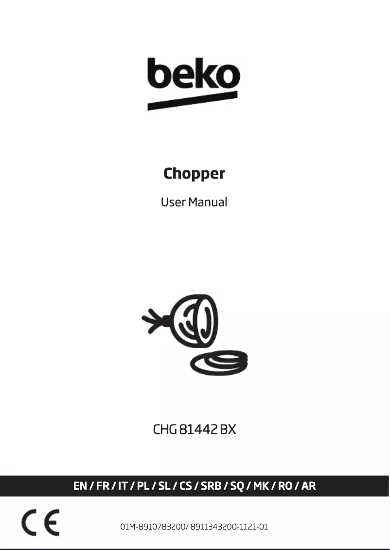 Page 1 de la notice Manuel utilisateur Grundig CHG 81442 BX