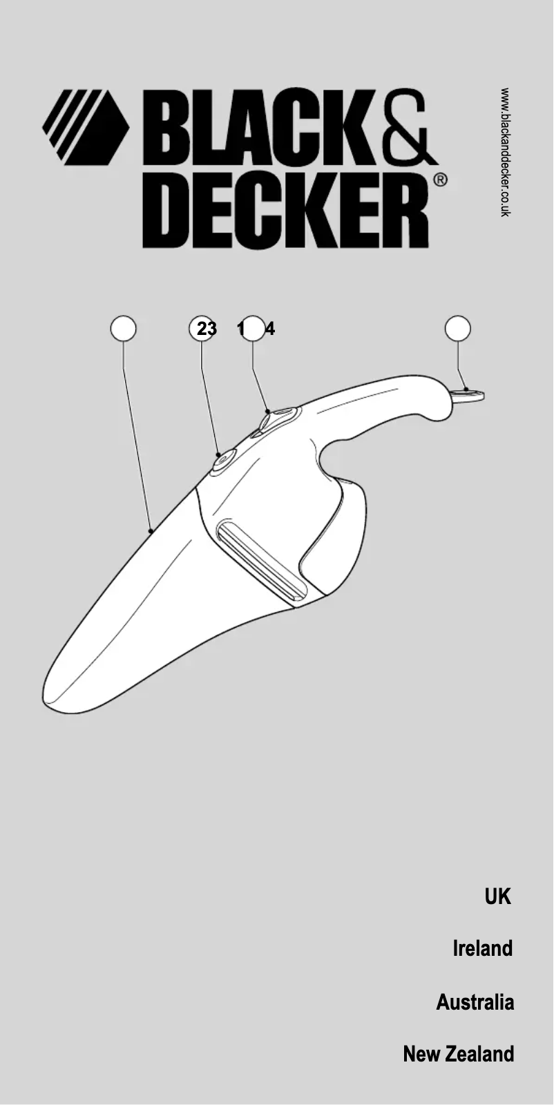 Image de la première page du manuel de l'appareil V4890C