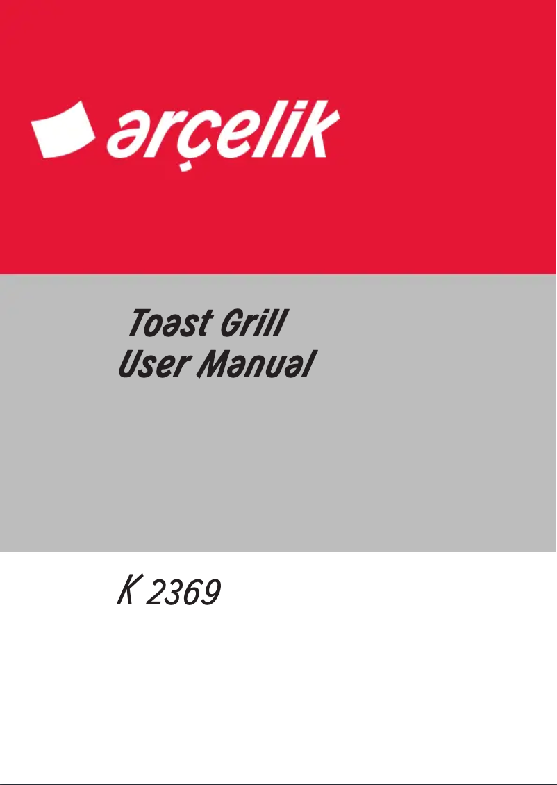 Image de la première page du manuel de l'appareil K 2369 TG