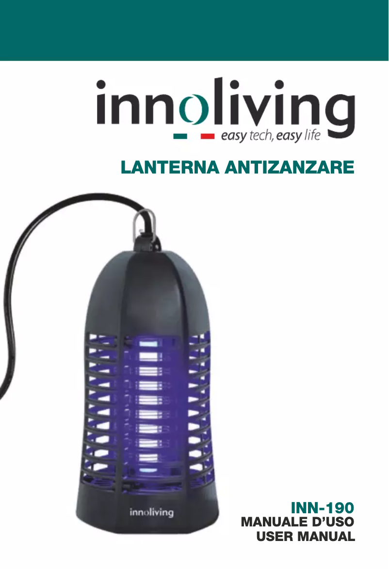 Page 1 de la notice Manuel utilisateur Innoliving INN-190