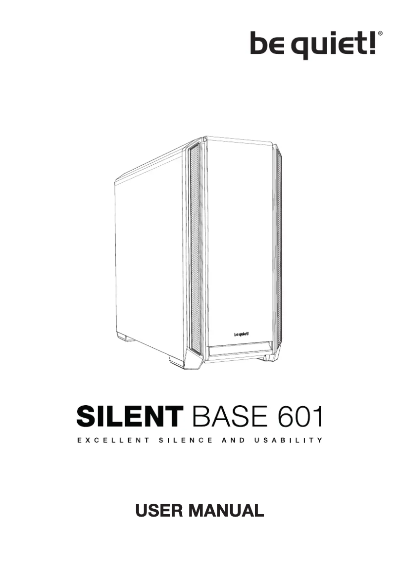 Image de la première page du manuel de l'appareil Silent Base 601