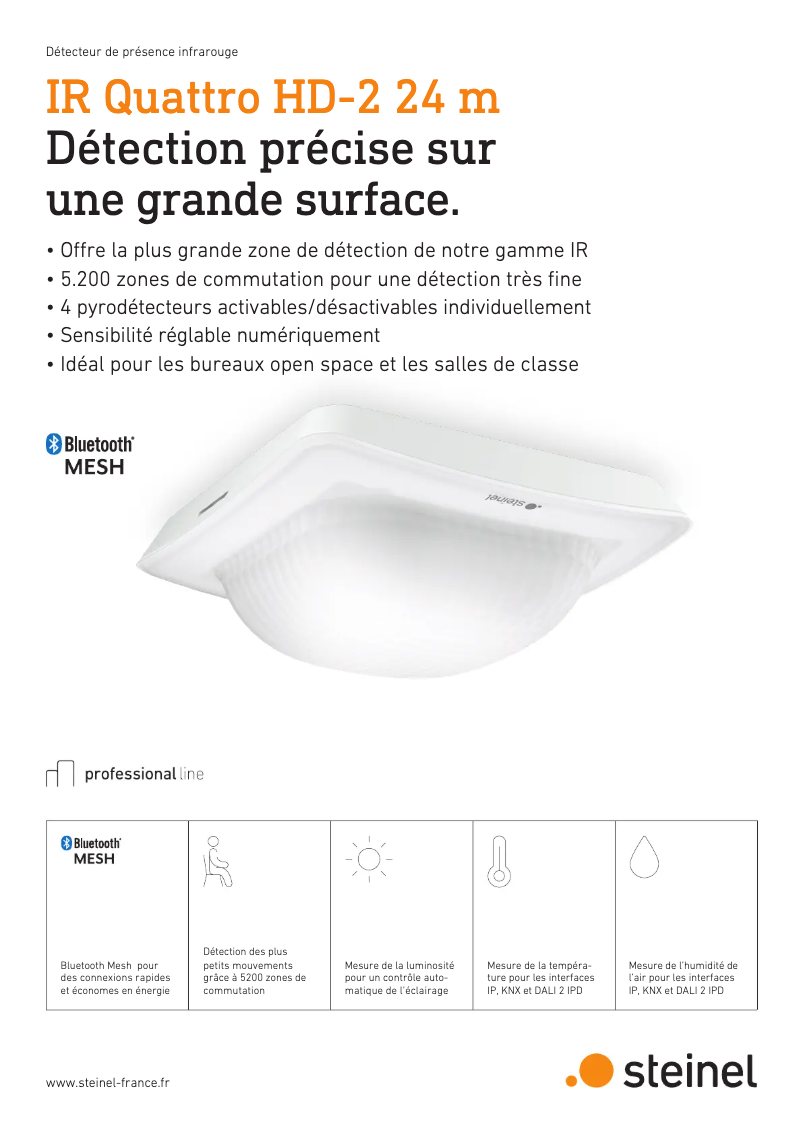 Page n°1 - Brochure Steinel IR Quattro HD-2 COM1