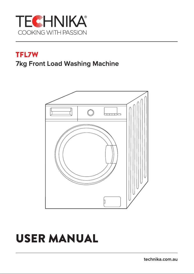 Page 1 de la notice Manuel utilisateur Technika TFL7W