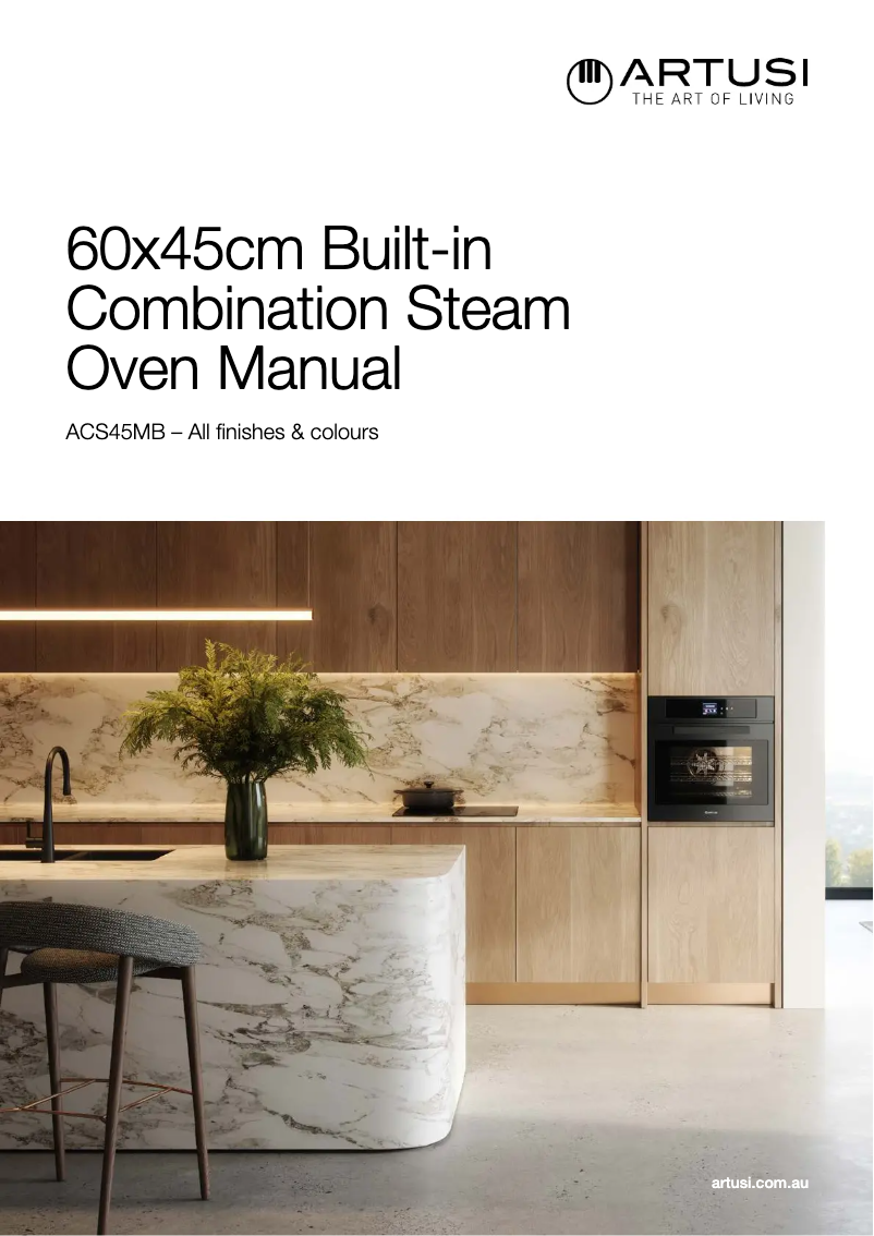 Page 1 of the manual User Manual Artusi ACS45MB