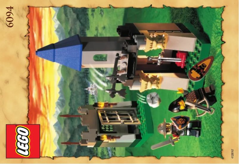 Page 1 de la notice Manuel utilisateur Lego Castle 6094
