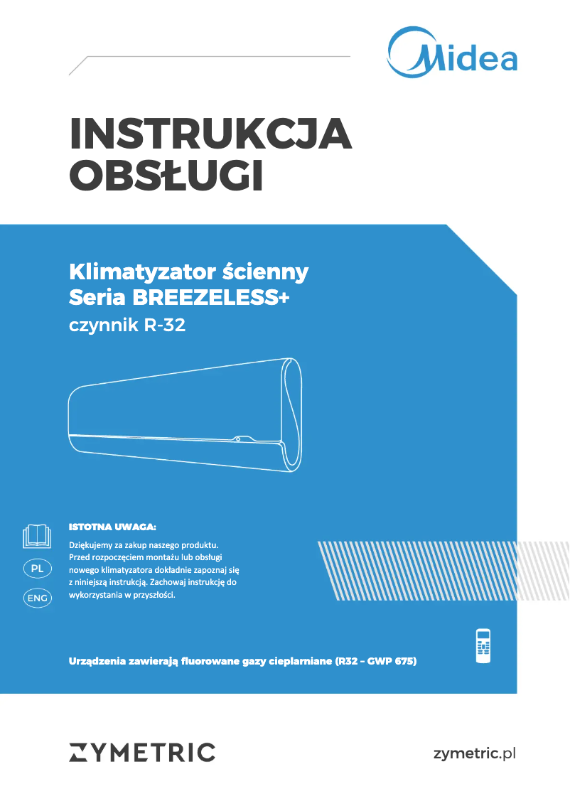 Página 1 del manual Manual de usuario Midea MSFAAU-09HRFN8